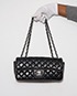 East West Chain Around Flap Bag, front view